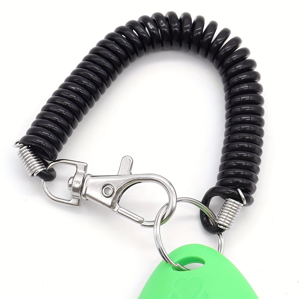 Compact dog training clicker accessory for effective behavior correction