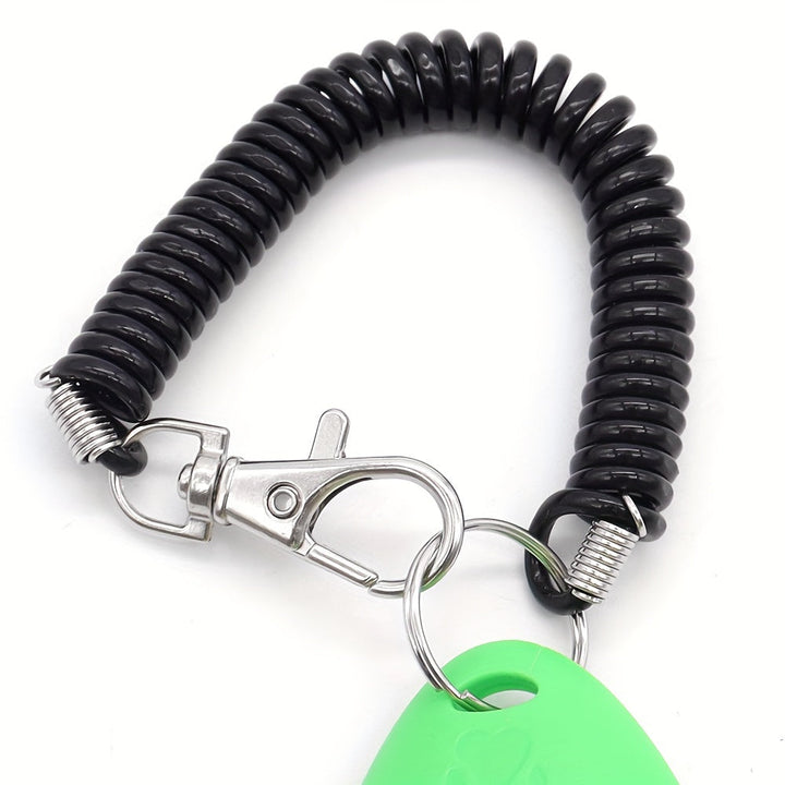 Compact dog training clicker accessory for effective behavior correction