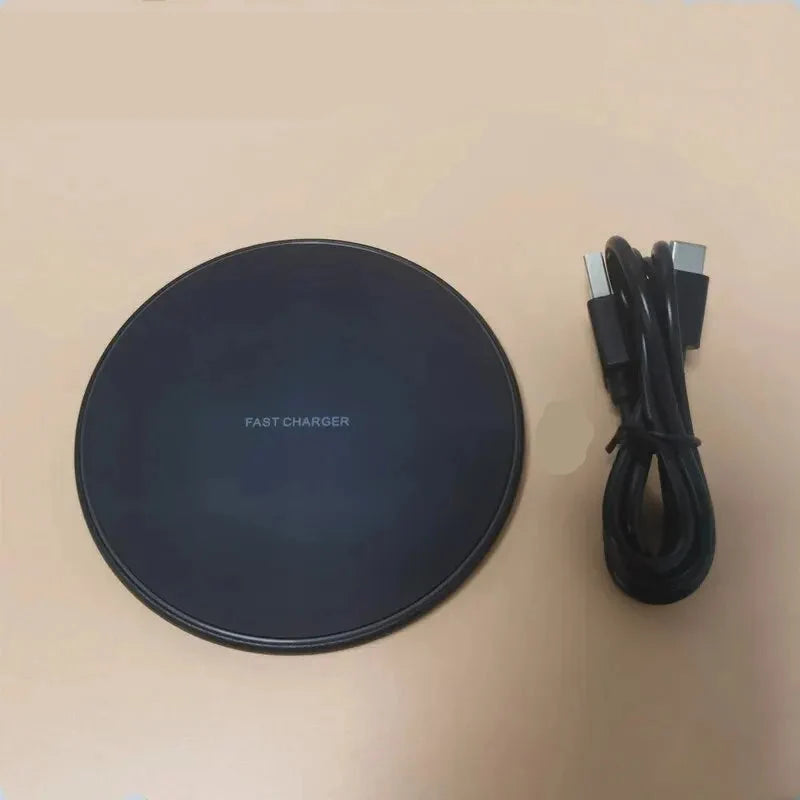 Packaging concept shot for 30W fast wireless charging pad