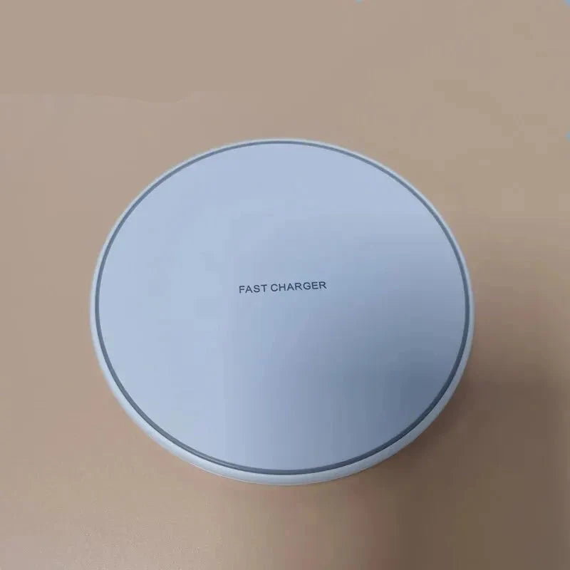 Complete kit of 30W fast wireless charger pad with power cable