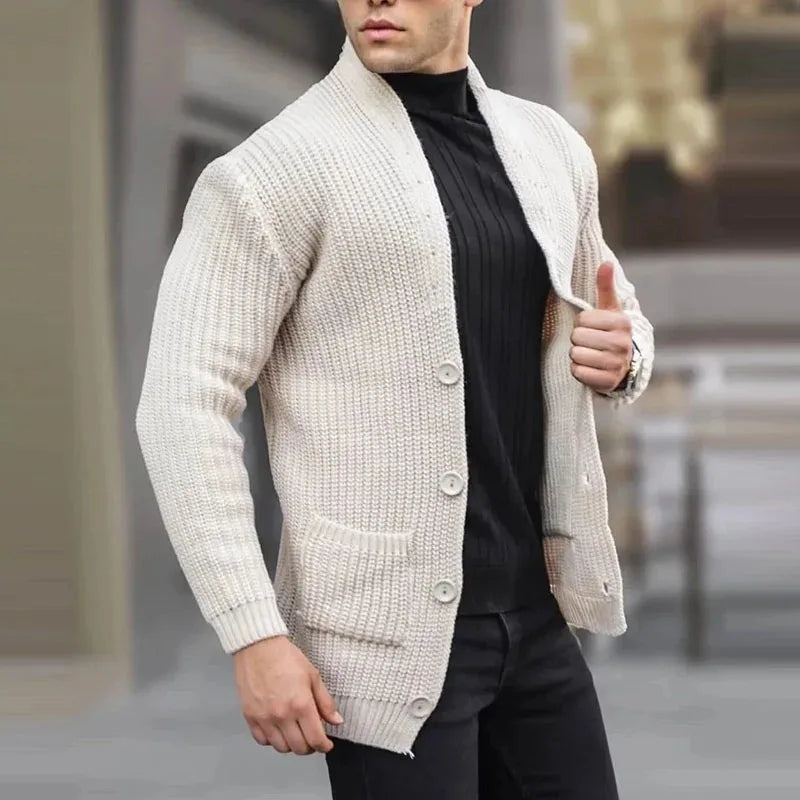 Tristan | Men’s Relaxed-Fit Knit Cardigan