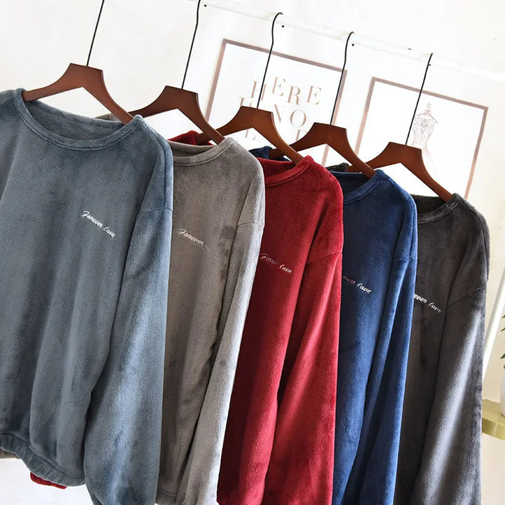 Ultra-soft men's winter sleepwear designed for maximum relaxation