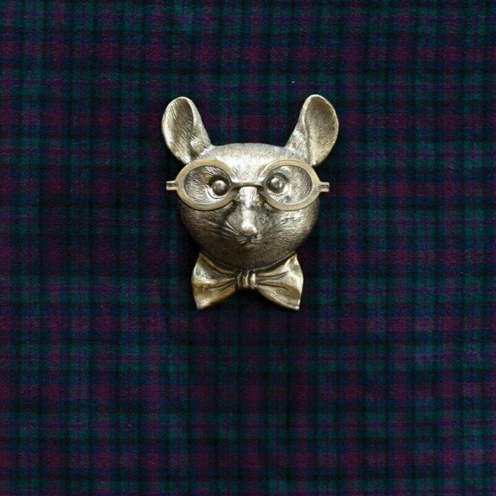 Playful decorative animal head wall art highlighting intricate texture and realistic features