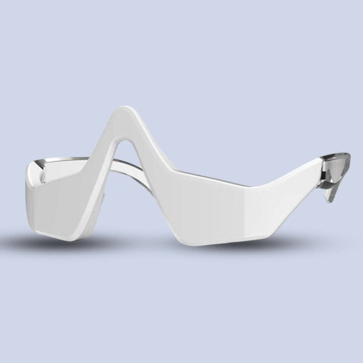 Rechargeable electronic under eye massager beauty tool for anti aging skincare
