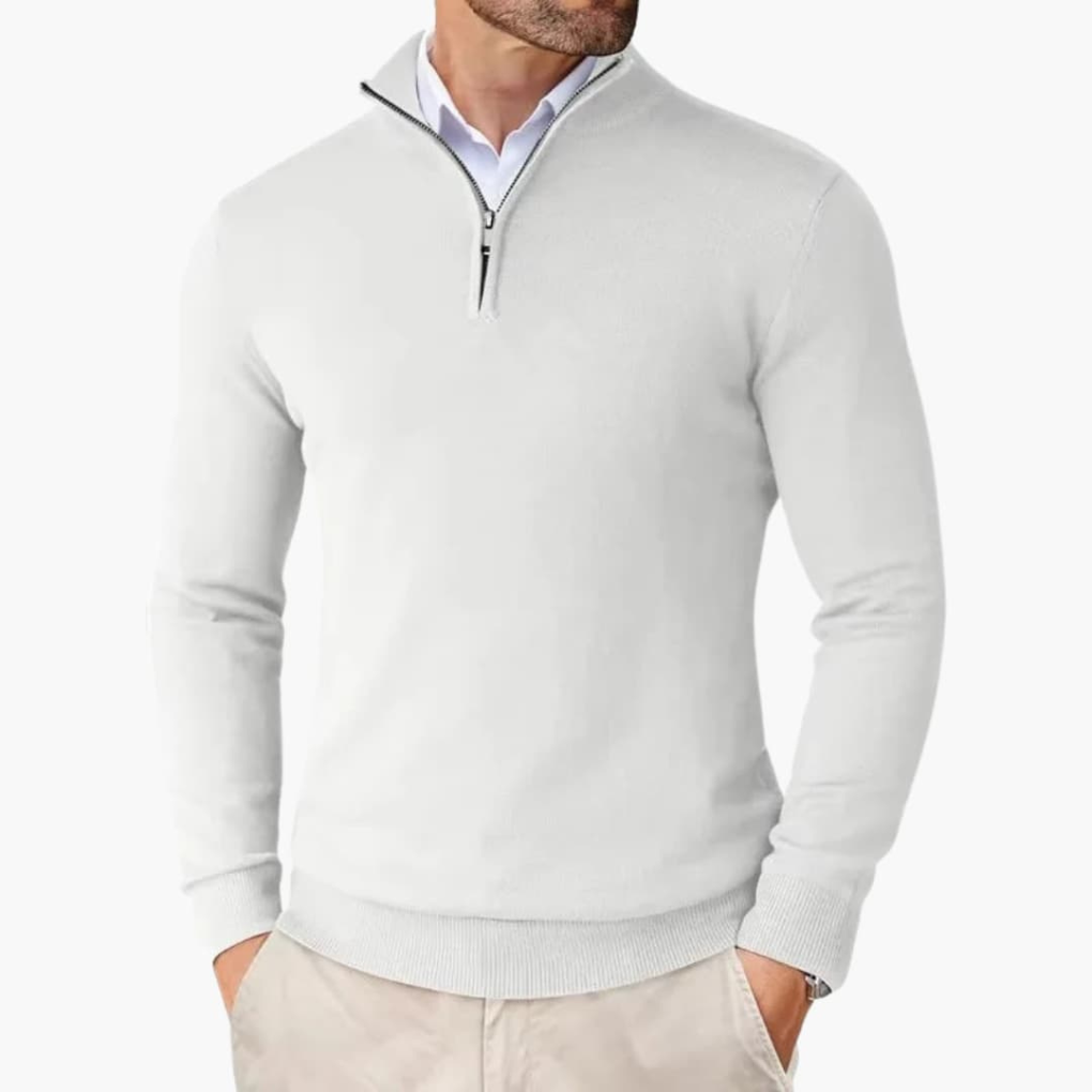 Sawyer | Men’s Quarter-Zip Knit Sweater