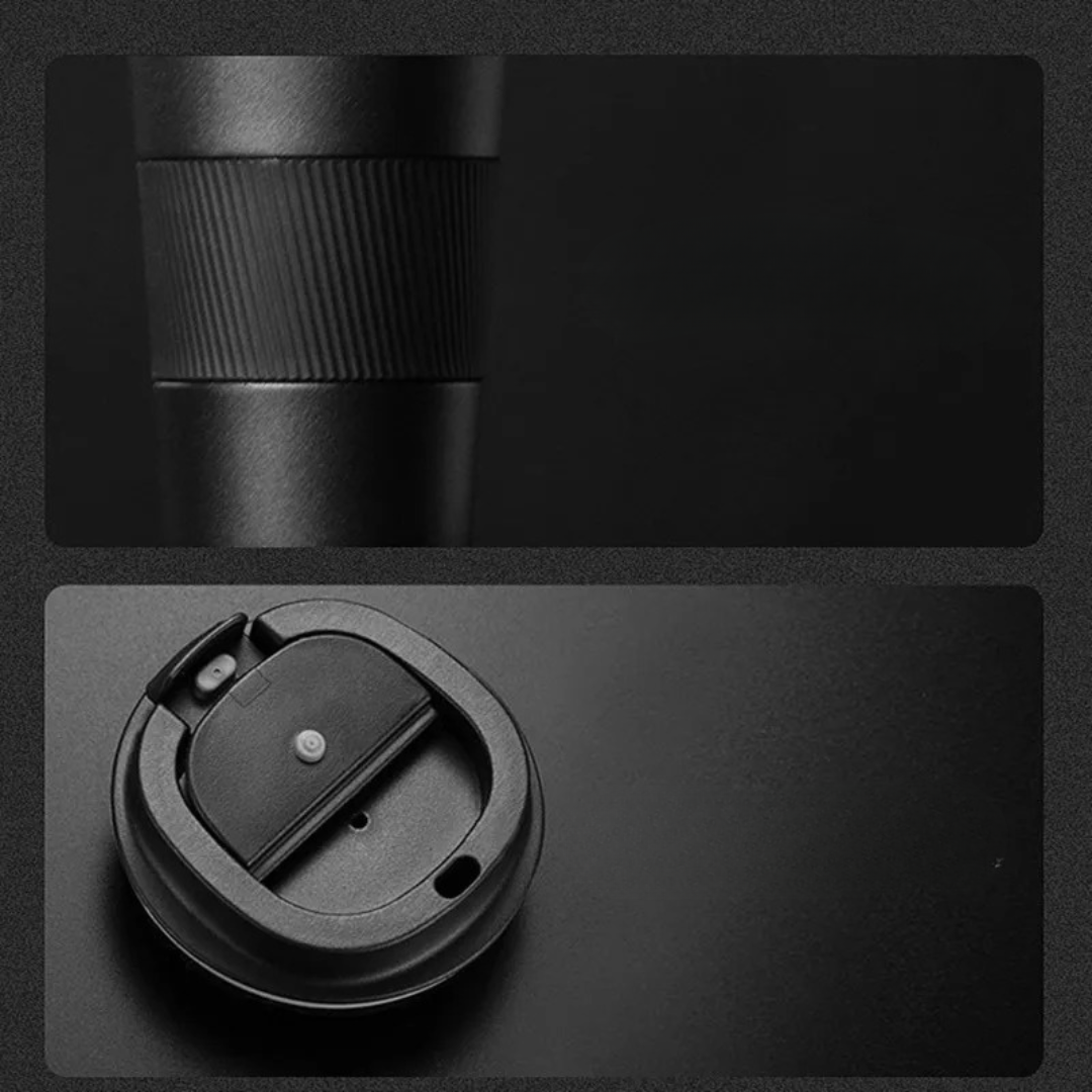 Modern thermal cup and travel mug for temperature retention