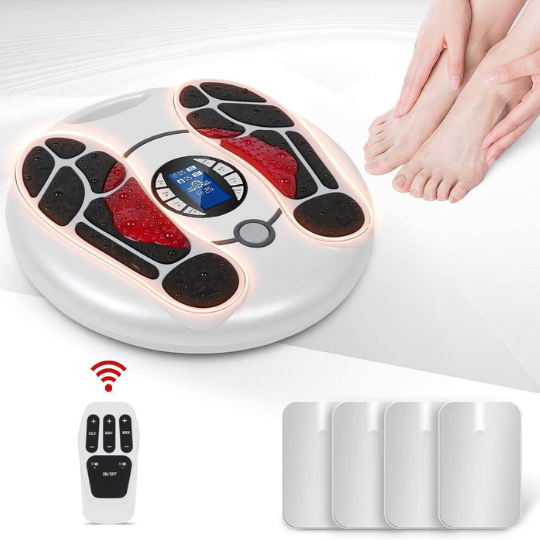Wellness electric foot massager for pain relief and relaxation