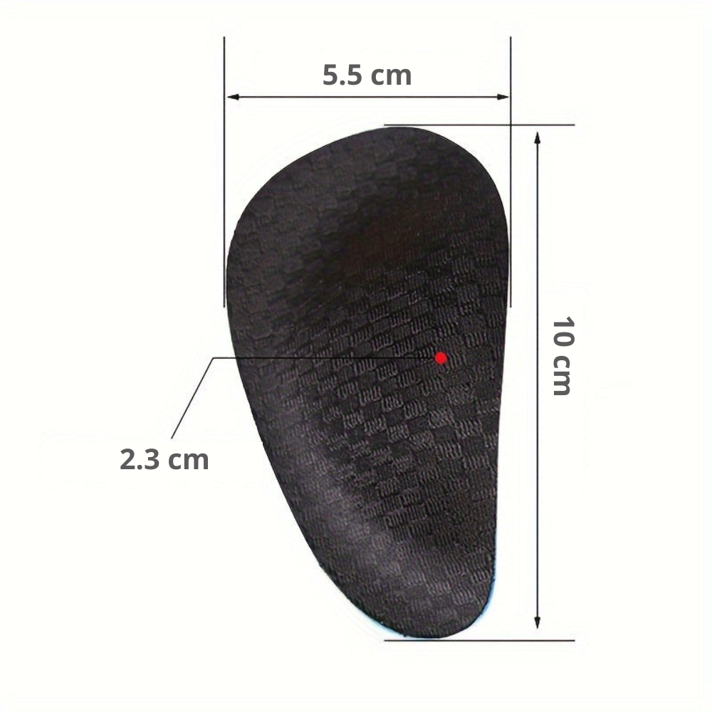 Pair of supportive arch support insoles designed for shoes and sneakers