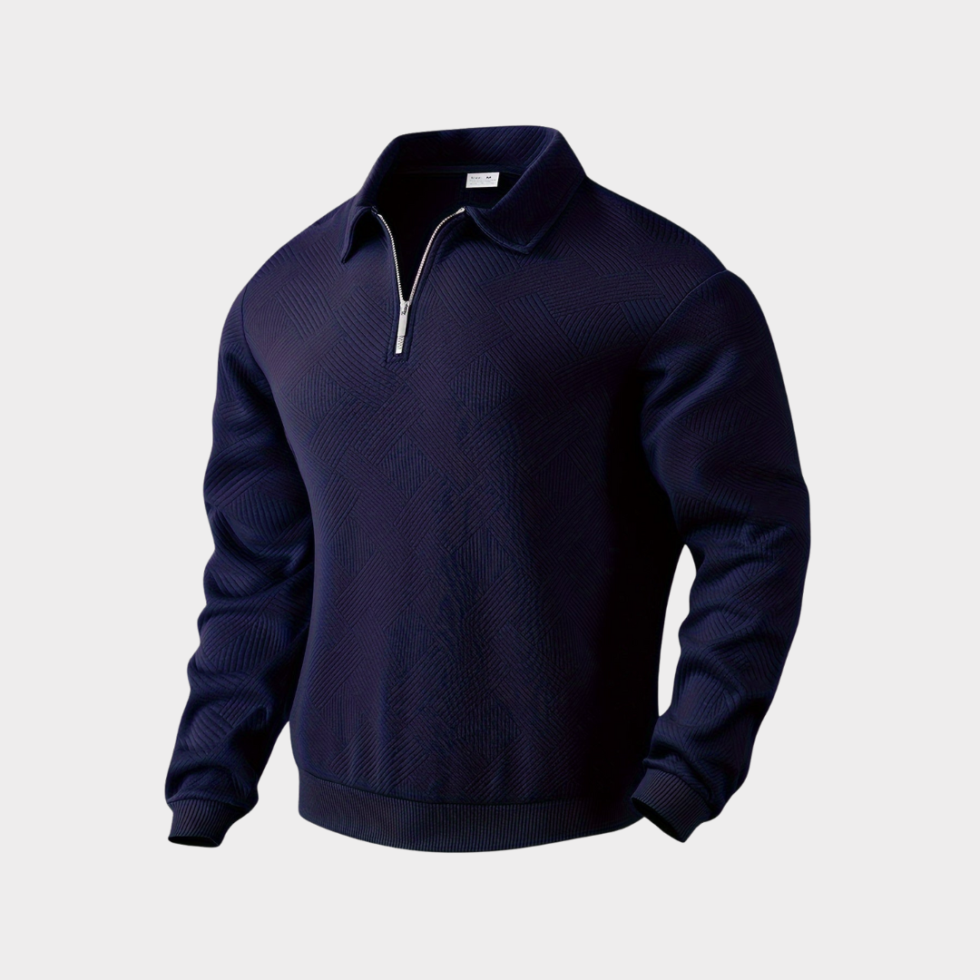 Fenton | Men’s Half-Zip Polo Sweater