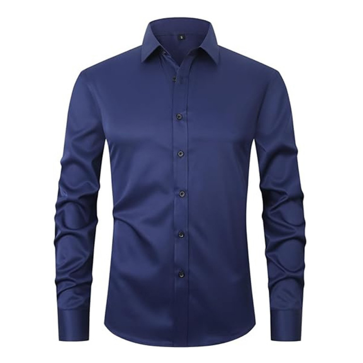 Complete look of mens stylish long sleeve button down shirt
