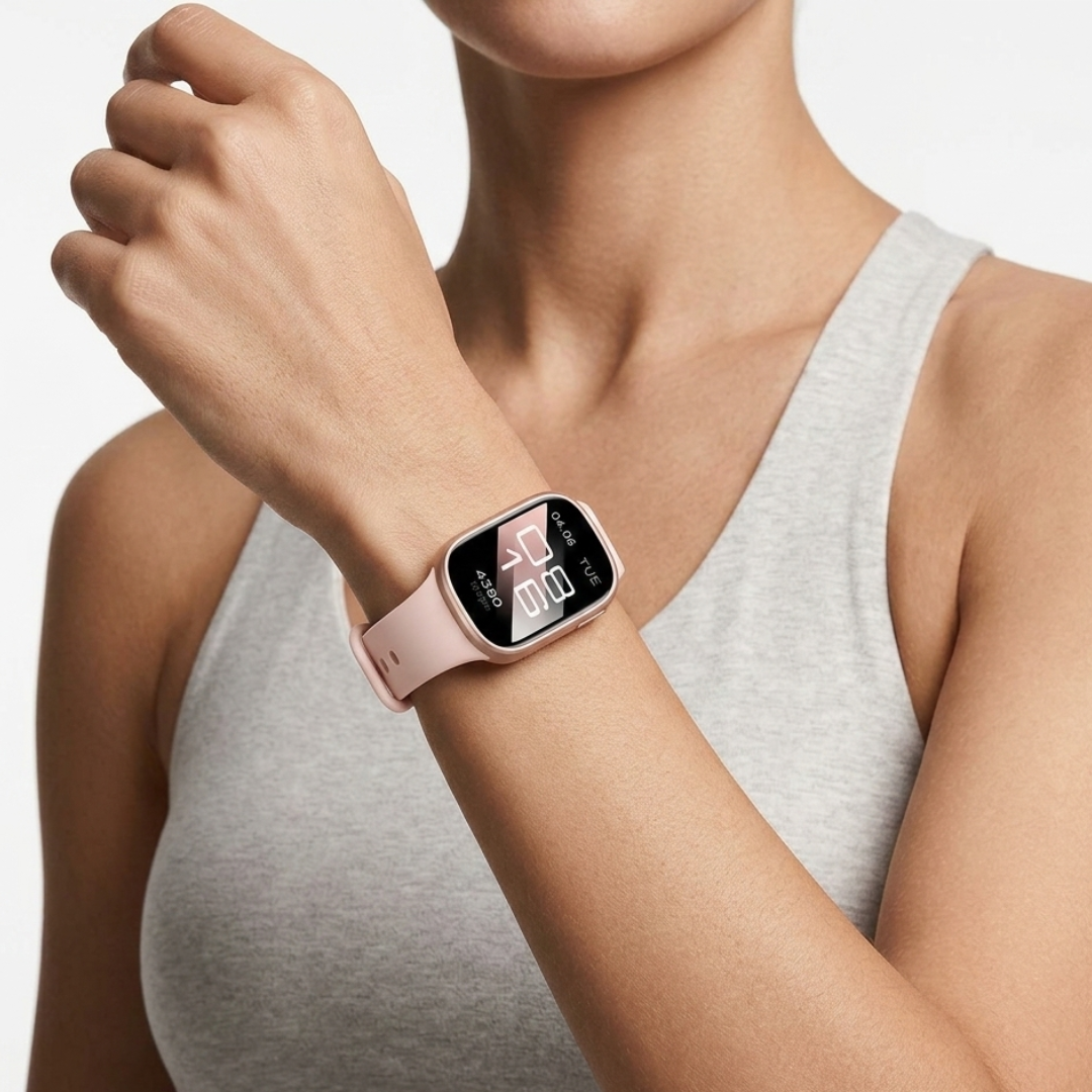 Unisex waterproof smartwatch with customizable watch faces