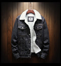 Creston | Men’s Fur-Lined Denim Jacket