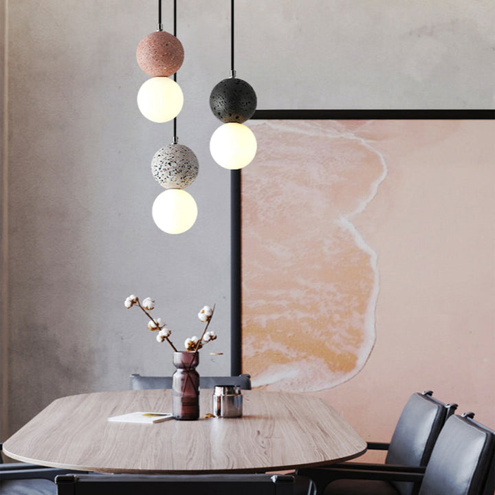 Detailed shot of the diffuser on the contemporary LED ceiling fixture