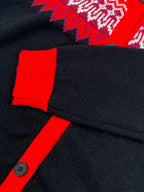 Mikhaela | Women’s Fair Isle Hooded Cardigan
