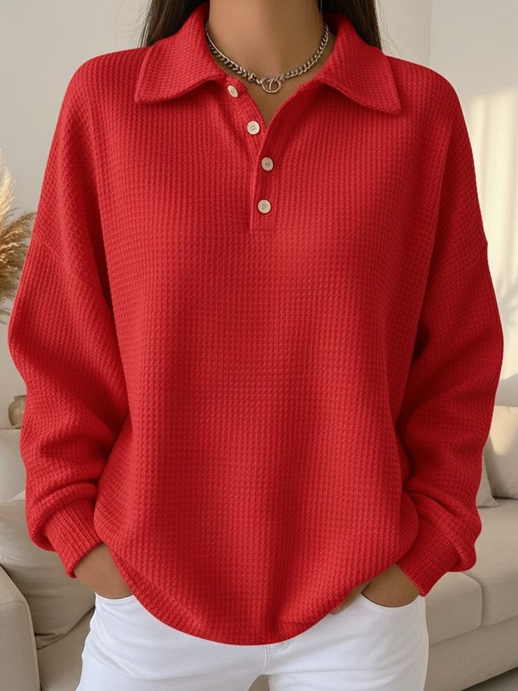 Mina | Women’s Collared Knit Sweater