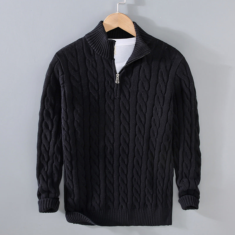 Cedrick | Men’s Quarter-Zip Sweater