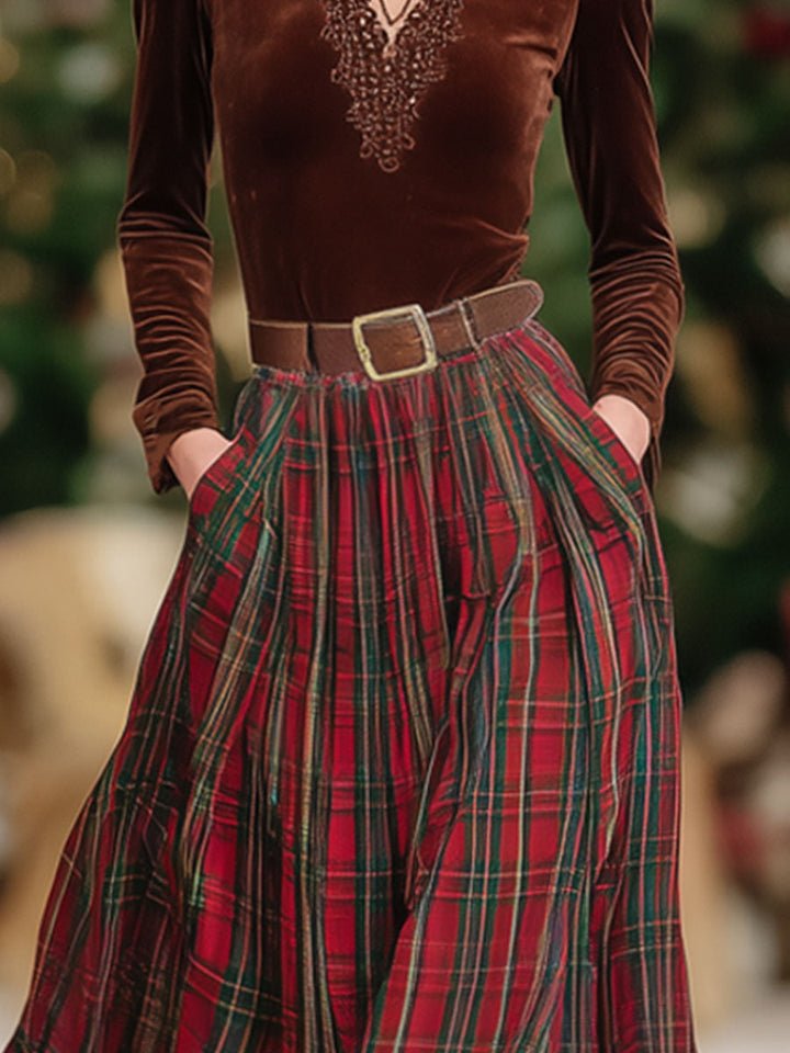 Close-up of the delicate lace texture on the v-neck top of the two piece outfit