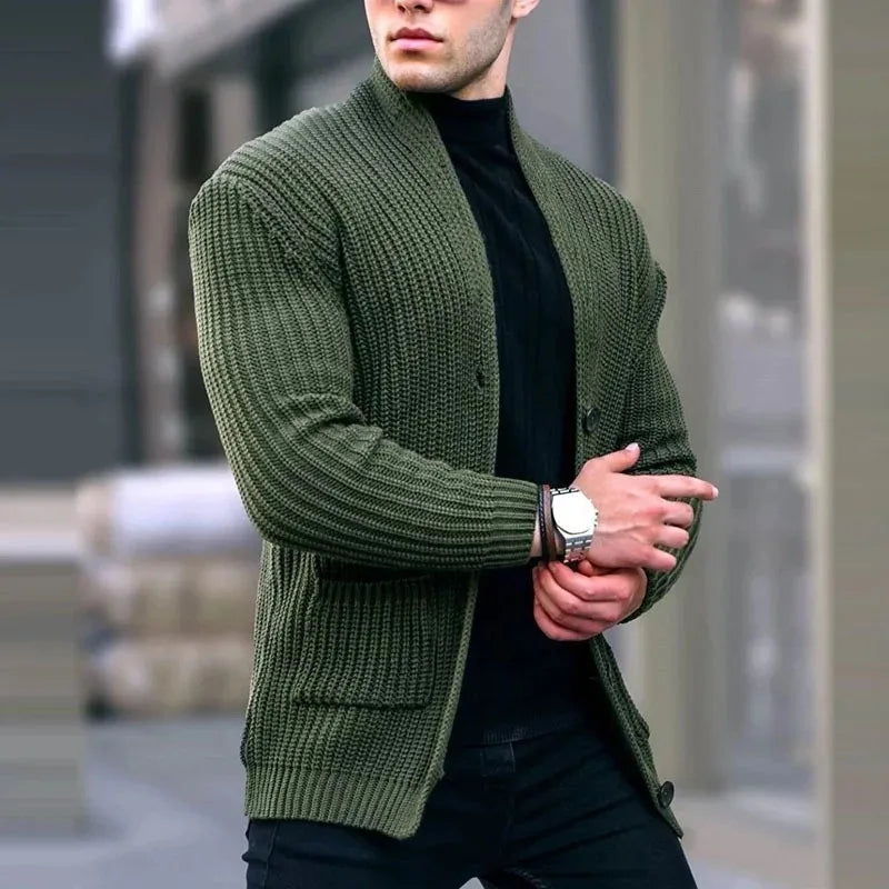 Tristan | Men’s Relaxed-Fit Knit Cardigan