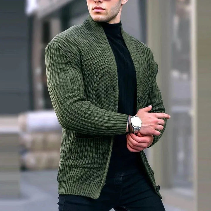 Tristan | Men’s Relaxed-Fit Knit Cardigan