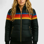 Cersey | Women’s Colorblock Hooded Puffer Jacket