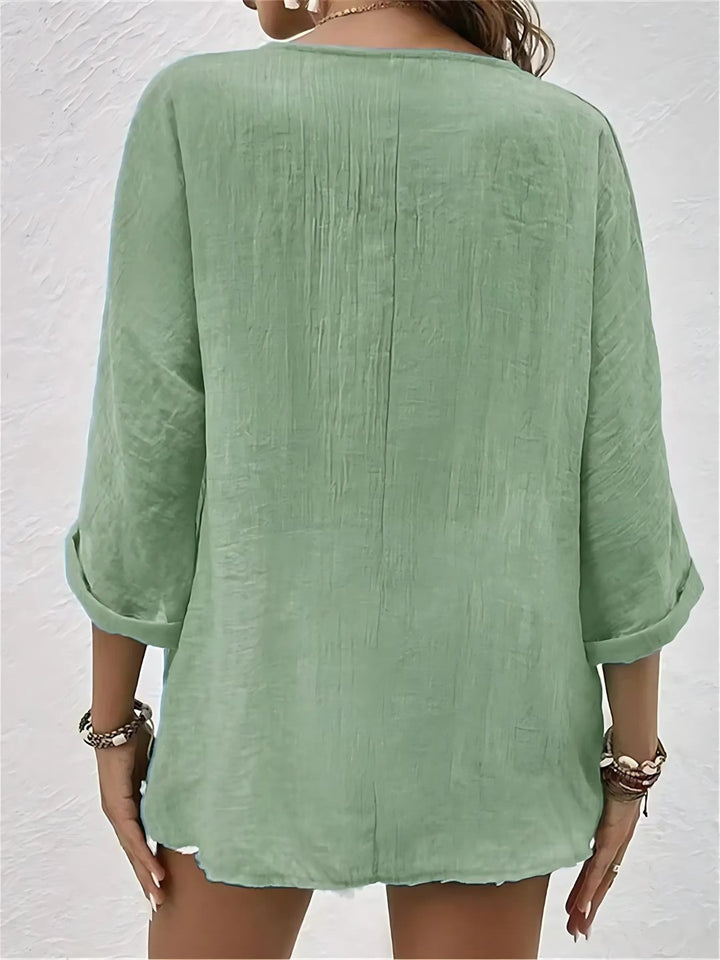 Womens stylish summer fashion blouse in casual fit