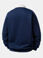 Josh | Men’s Relaxed Polo Sweater