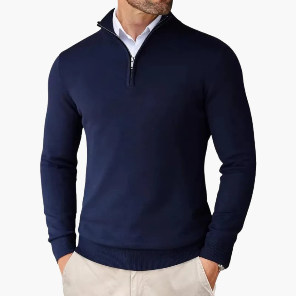 Sawyer | Men’s Quarter-Zip Knit Sweater