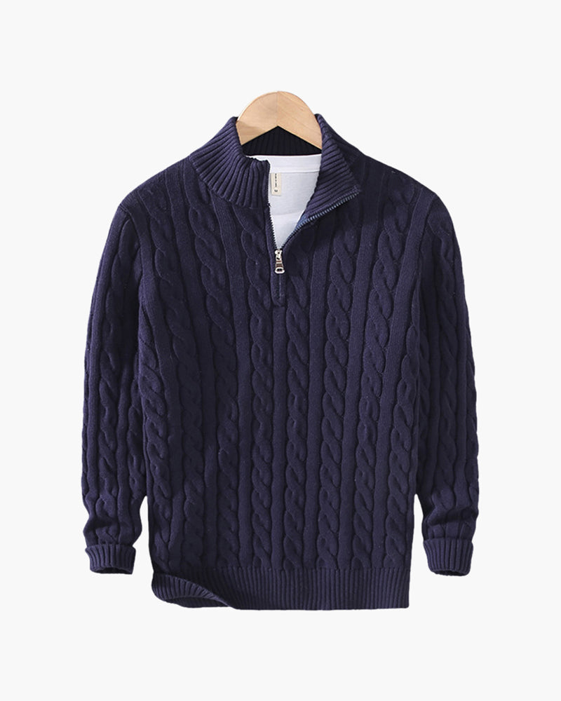 Everard | Men’s Knit Half-Zip Sweater