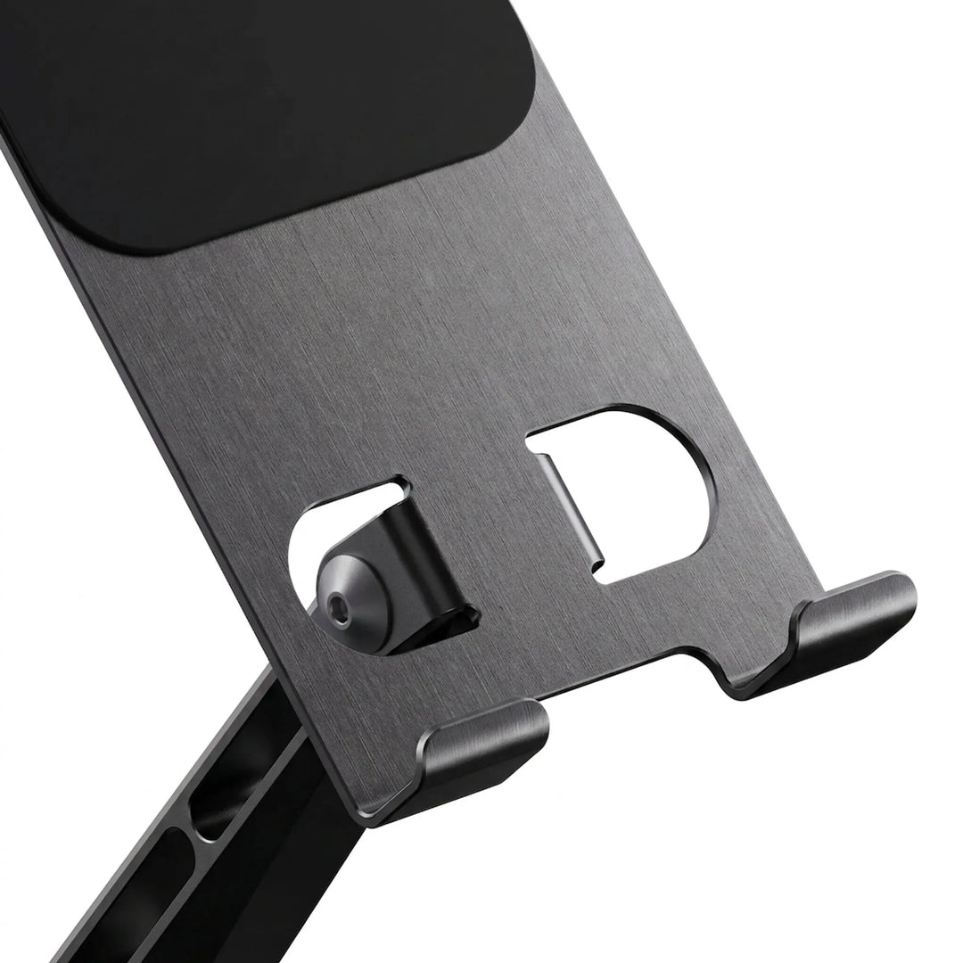 Compact foldable travel wireless charger powering multiple devices simultaneously