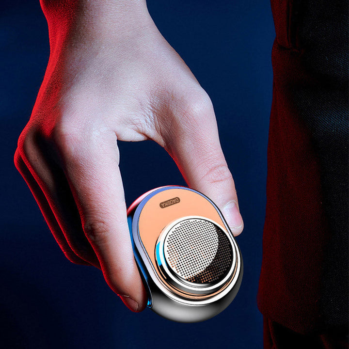 Mens mini portable electric shaver for travel grooming