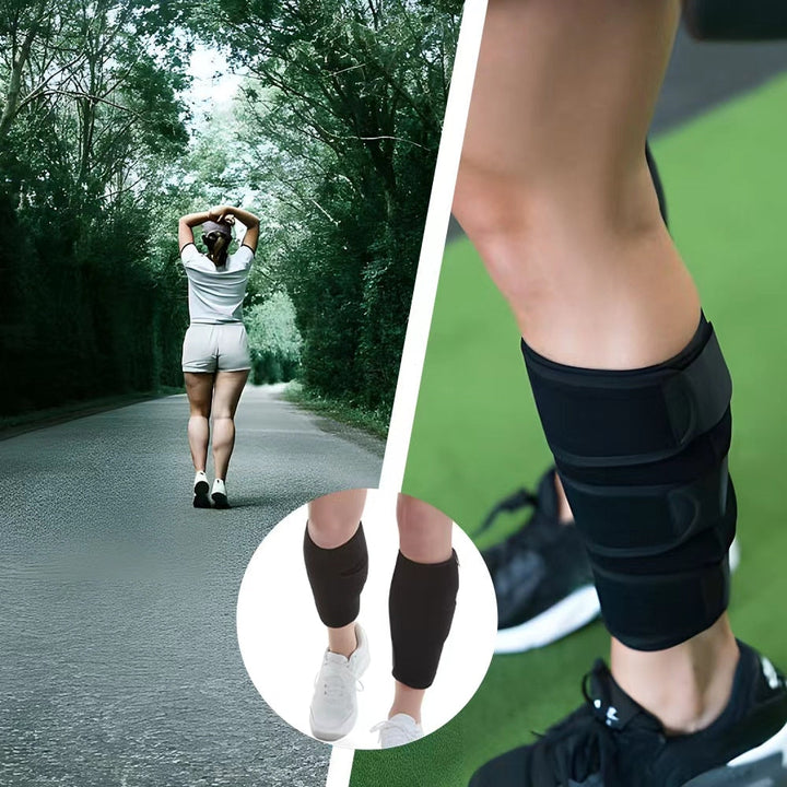 Durable calf brace designed for running and high-impact sports