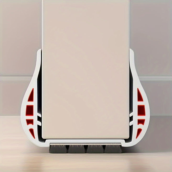 Grey soundproofing draught excluder for interior and exterior doors