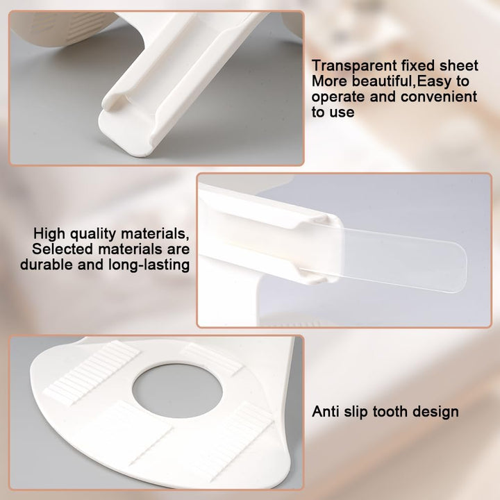 Durable plastic bed sheet holder straps and clips set for neat and tidy bedroom bedding arrangement