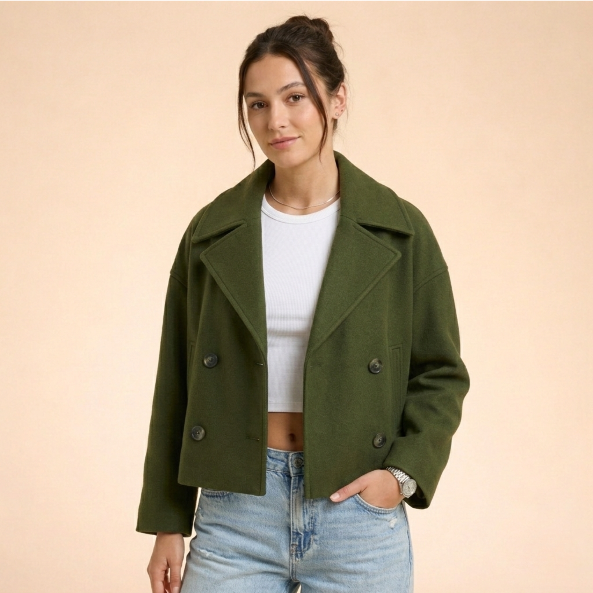 Bellavine | Women’s Double Breasted Jacket