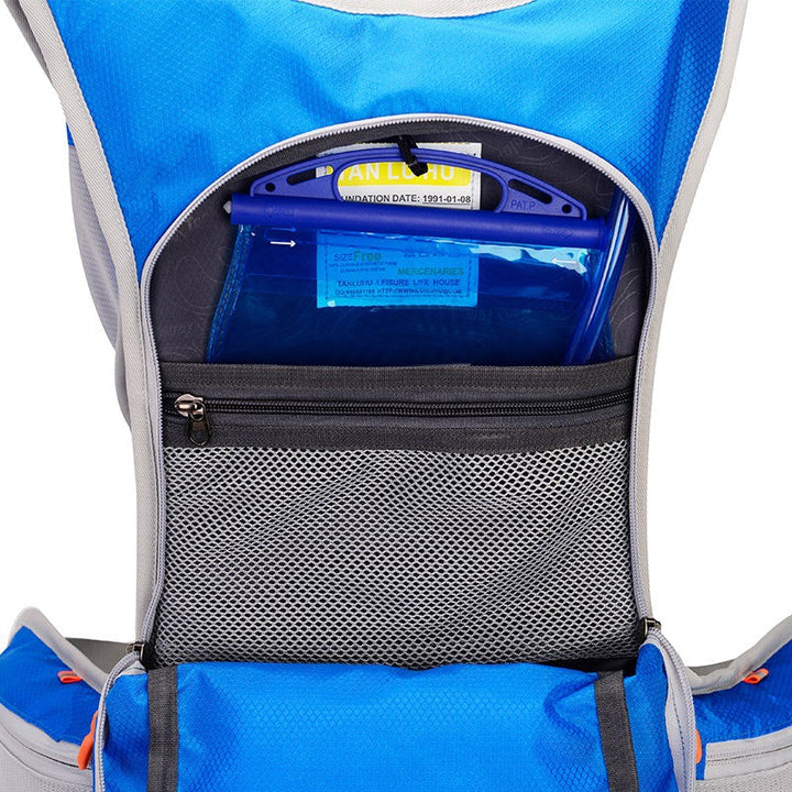 Unisex waterproof hydration backpack with 2L bladder for cycling and hiking