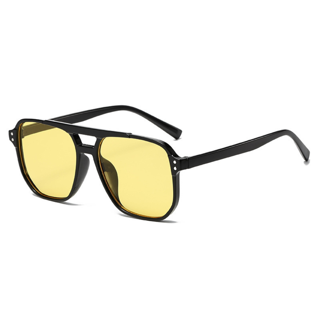 Lightweight unisex square sunglasses ideal for everyday summer wear