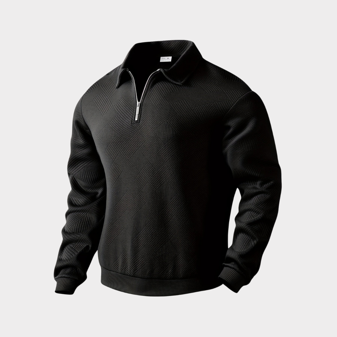 Fenton | Men’s Half-Zip Polo Sweater