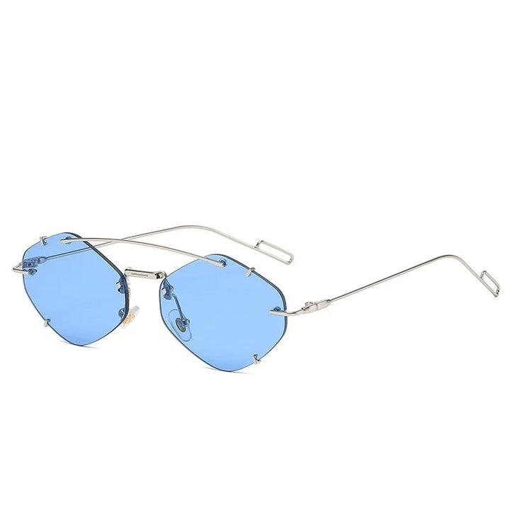 Stylish summer fashion eyewear for women showing gradient lenses and diamond accents