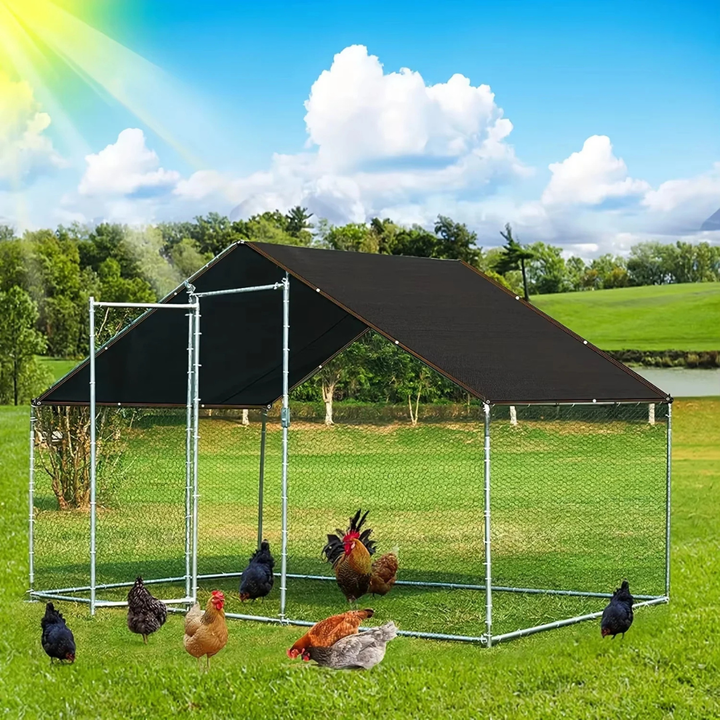 Backyard patio sunshade sail setup with mounting hardware included