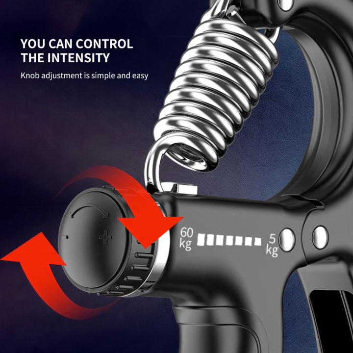 Forearm workout tool for improving grip strength and muscle endurance