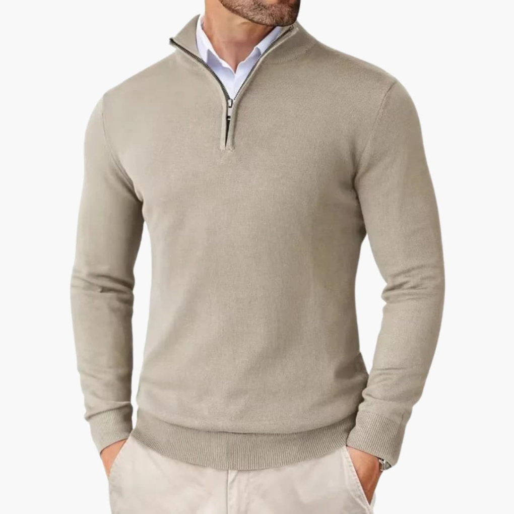 Sawyer | Men’s Quarter-Zip Knit Sweater