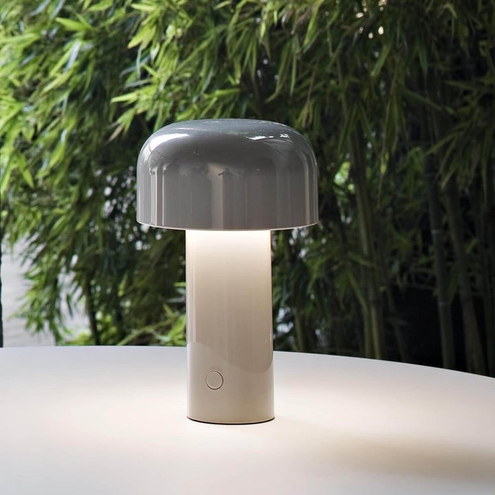 Stylish home decor accessory mushroom shaped accent light in daylight