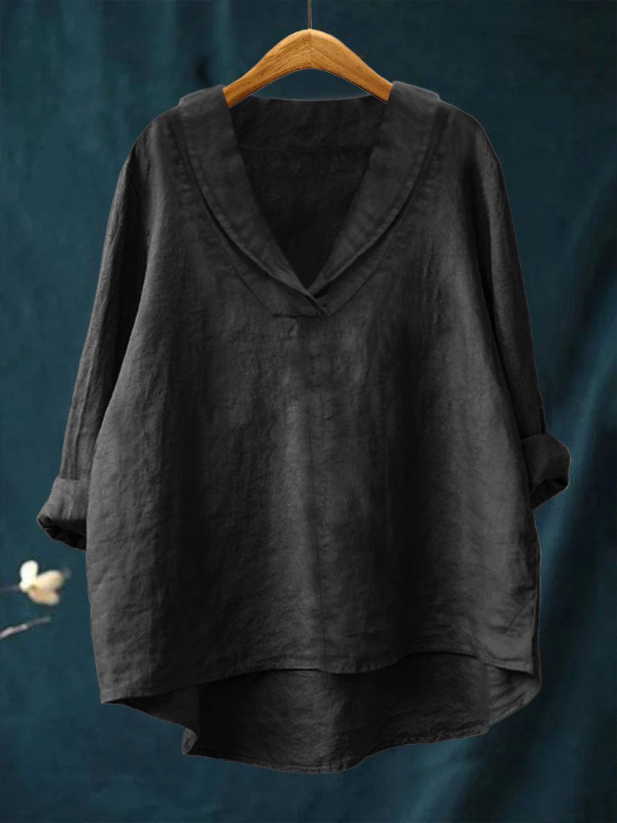 Comfortable long sleeve casual shirt showing cuff and sleeve detail