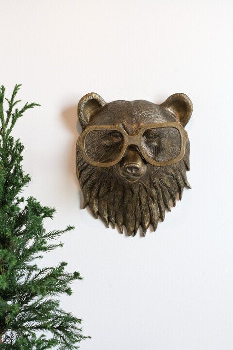 Statement resin animal wall decor bringing character and charm to empty wall spaces