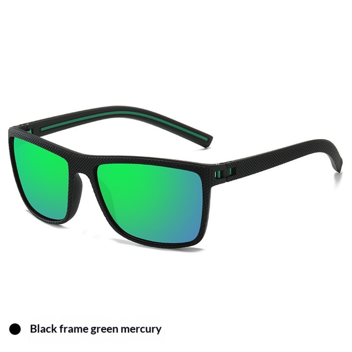 Detailed view of mens outdoor accessories and protective sports eyewear