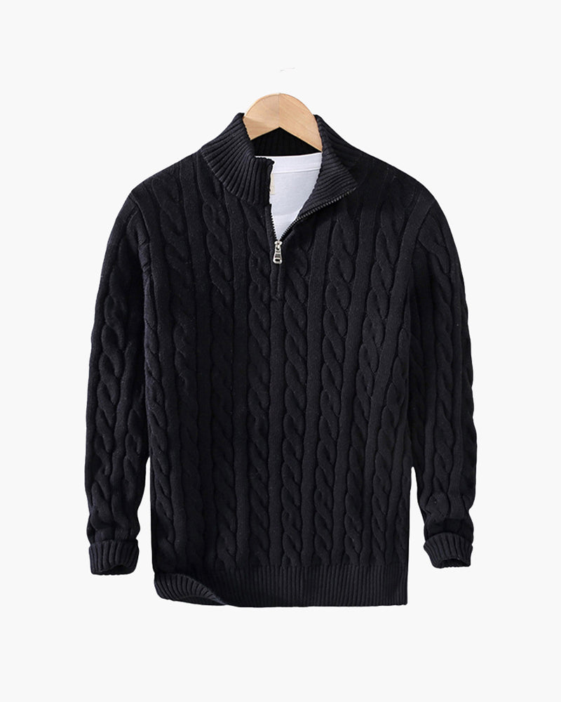 Everard | Men’s Knit Half-Zip Sweater