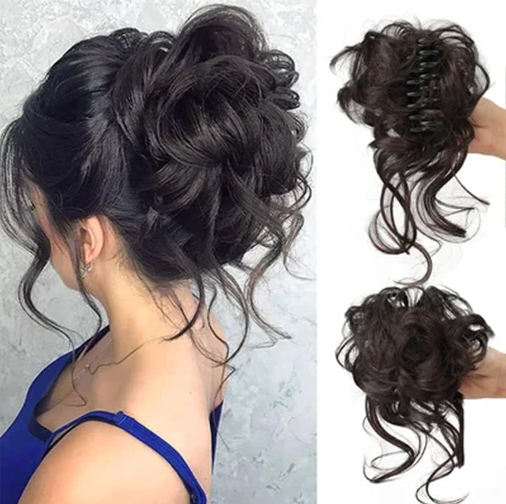 Chic hair claw clip designed for women's updos