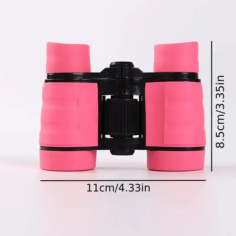 Kids binoculars with 8x magnification for outdoor exploring and nature adventures