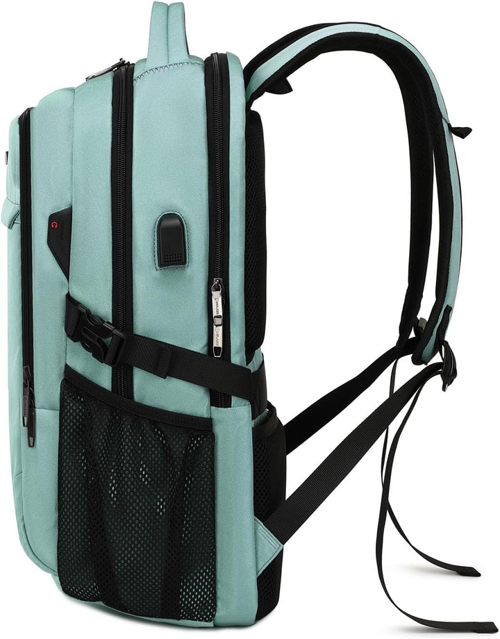 Breathable mesh back panel design for enhanced airflow comfort