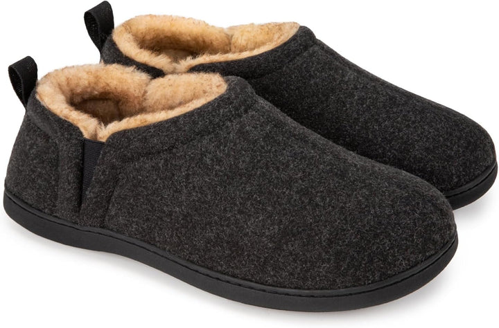 Comfortable winter house shoes with cushioned insoles for men